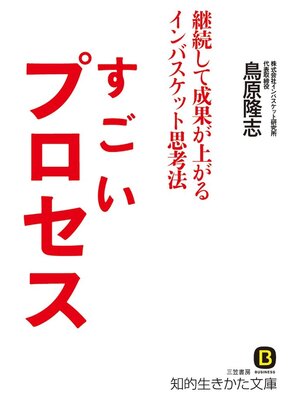 cover image of すごいプロセス　継続して成果が上がるインバスケット思考法